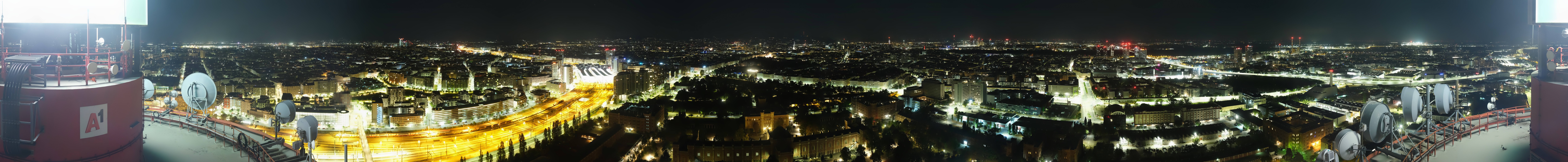Archiv Foto Webcam Wien - Stadtpanorama