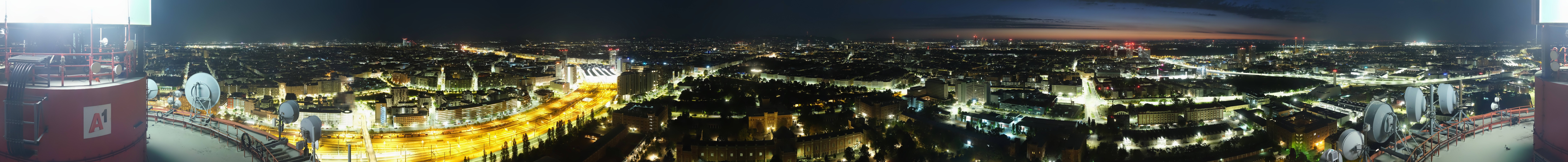 Archiv Foto Webcam Wien - Stadtpanorama