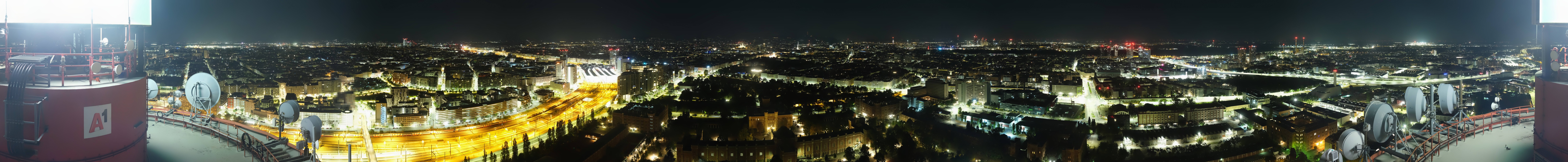 Archiv Foto Webcam Wien - Stadtpanorama