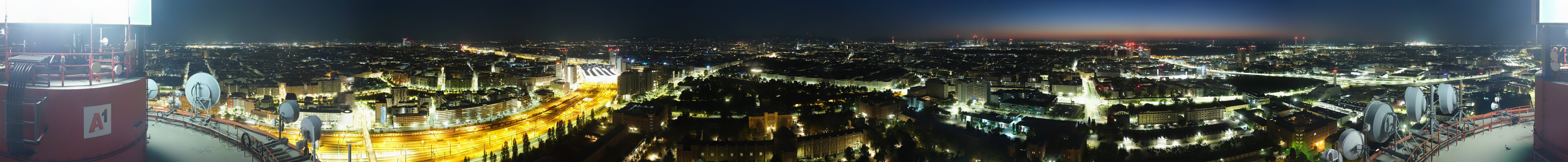 Archiv Foto Webcam Wien - Stadtpanorama