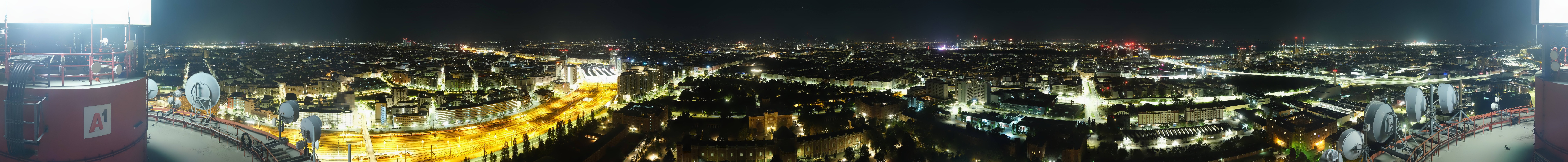 Archiv Foto Webcam Wien - Stadtpanorama