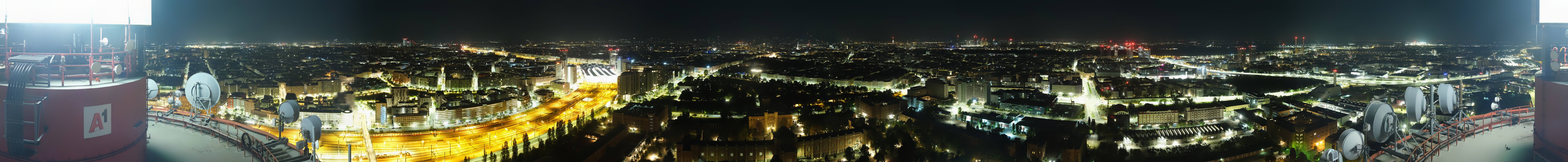 Archiv Foto Webcam Wien - Stadtpanorama