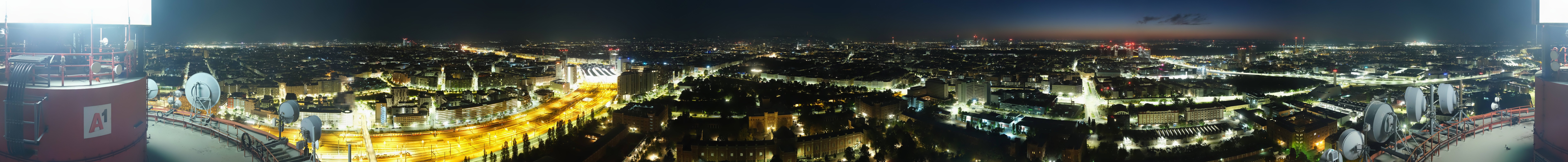 Archiv Foto Webcam Wien - Stadtpanorama
