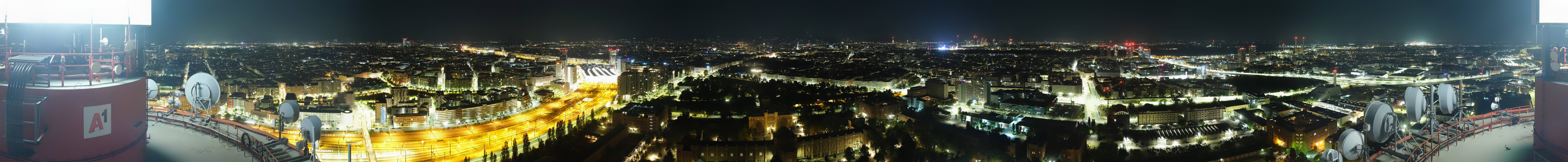 Archiv Foto Webcam Wien - Stadtpanorama