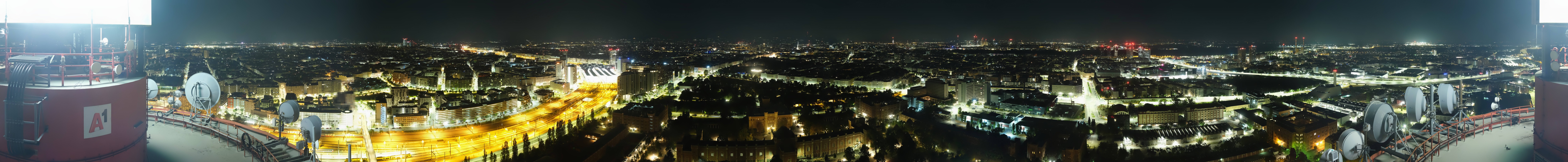Archiv Foto Webcam Wien - Stadtpanorama