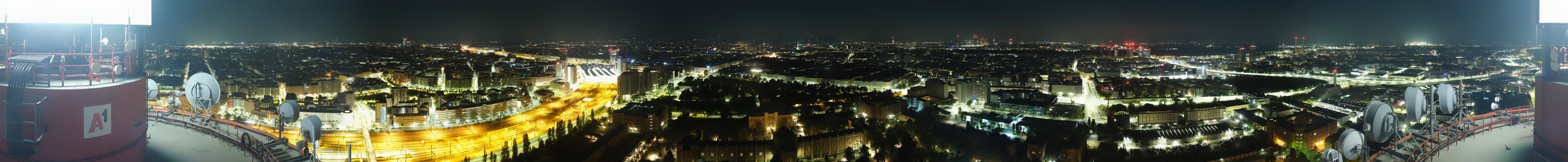 Archiv Foto Webcam Wien - Stadtpanorama
