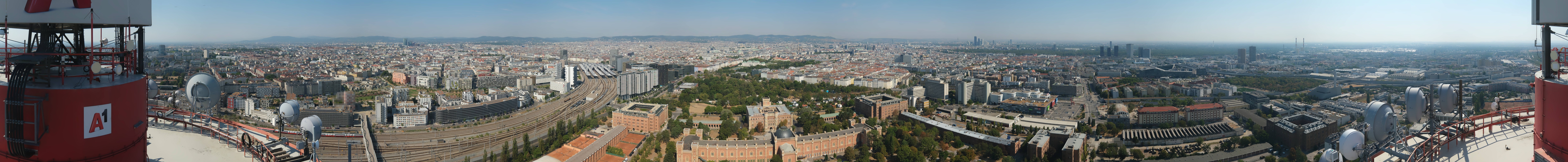 Archived image Webcam Vienna - View of the city