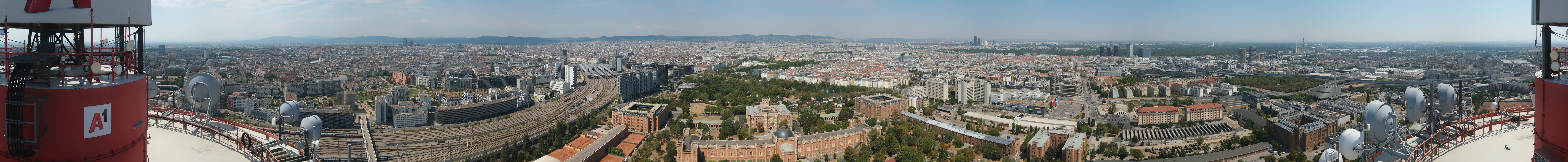 Archived image Webcam Vienna - View of the city