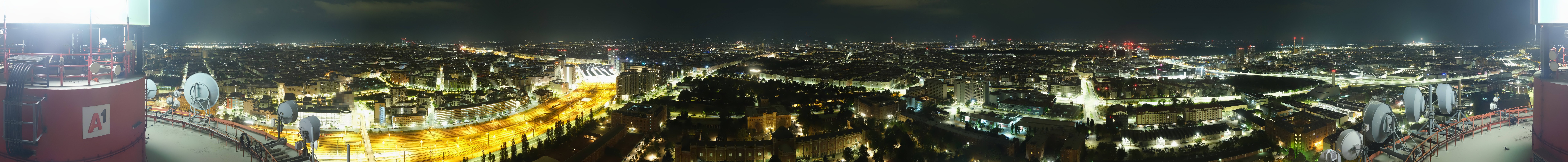 Archiv Foto Webcam Wien - Stadtpanorama