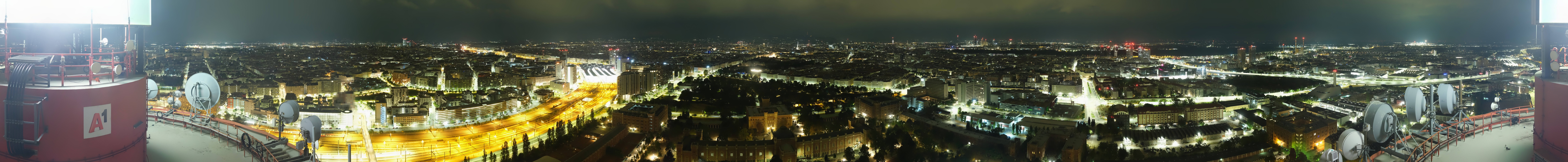 Archiv Foto Webcam Wien - Stadtpanorama