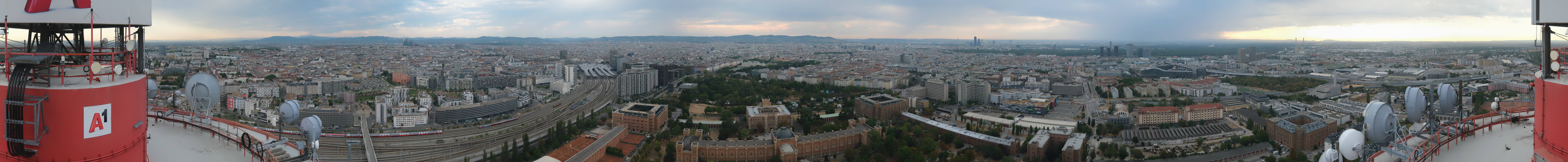 Archived image Webcam Vienna - View of the city