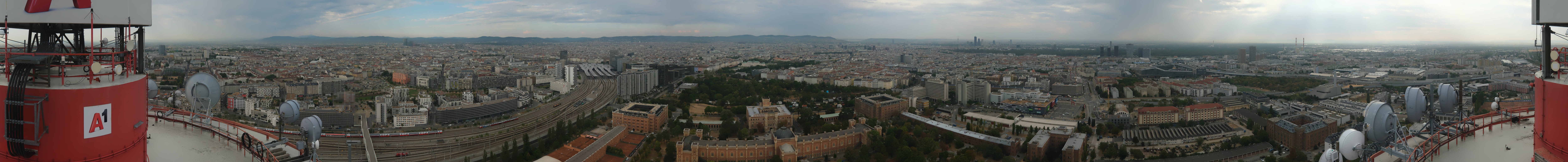 Archived image Webcam Vienna - View of the city