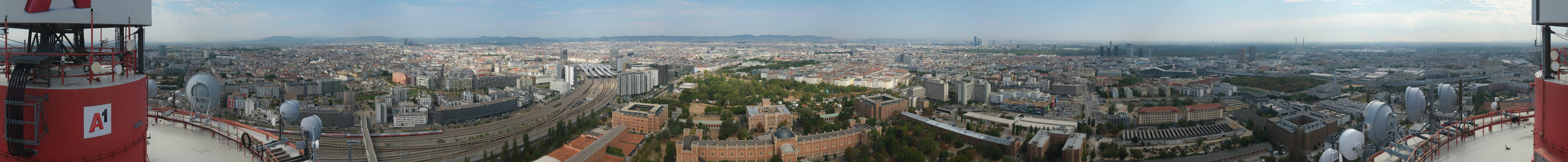 Archived image Webcam Vienna - View of the city