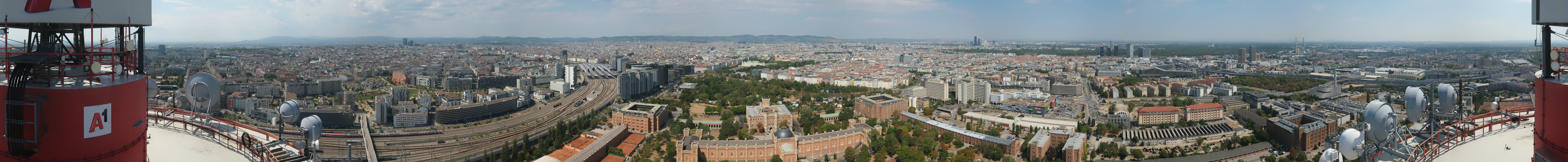 Archived image Webcam Vienna - View of the city