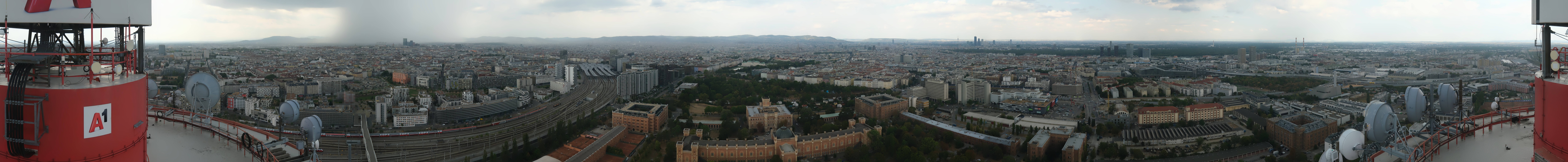 Archived image Webcam Vienna - View of the city