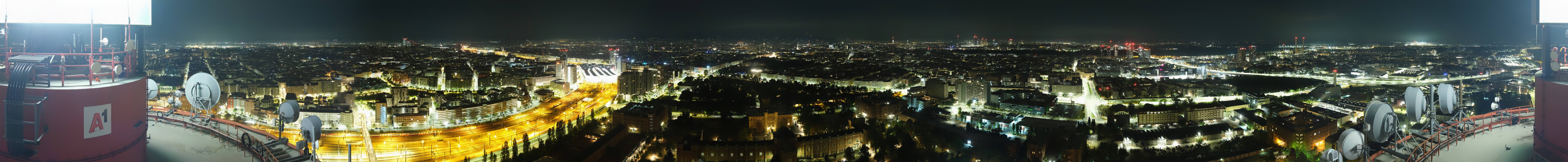 Archiv Foto Webcam Wien - Stadtpanorama