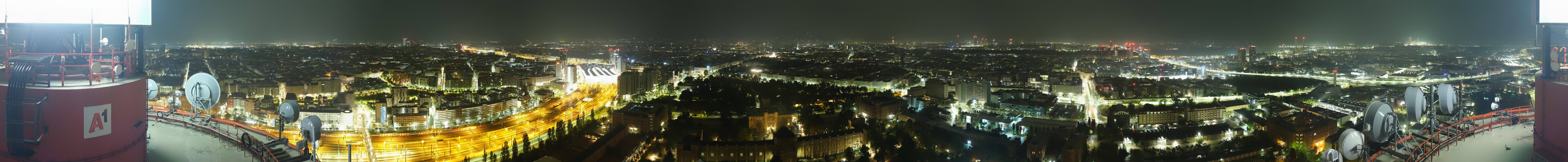Archiv Foto Webcam Wien - Stadtpanorama