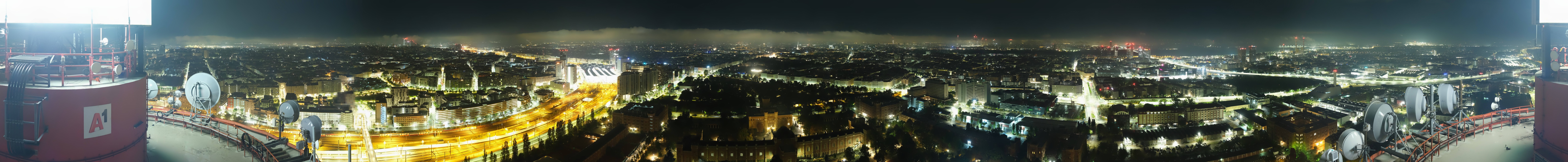 Archiv Foto Webcam Wien - Stadtpanorama