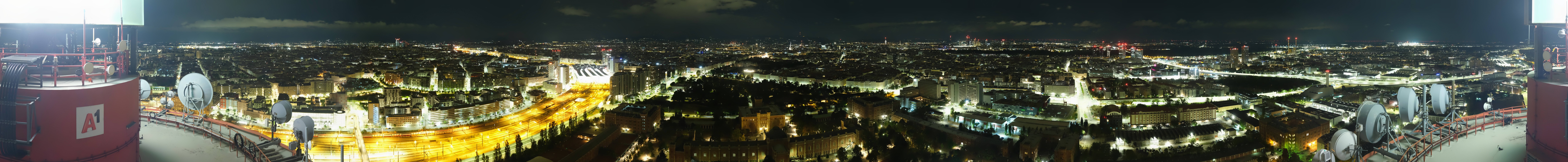 Archiv Foto Webcam Wien - Stadtpanorama