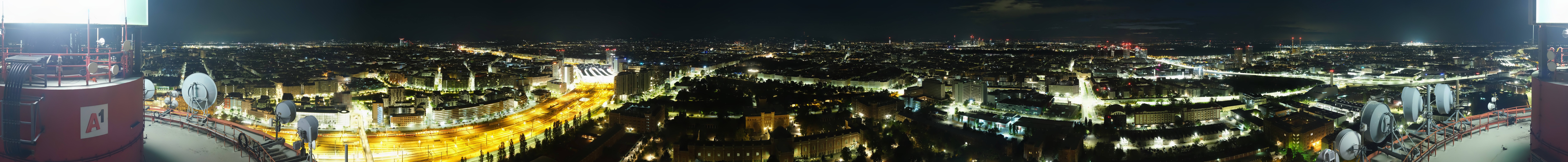 Archiv Foto Webcam Wien - Stadtpanorama