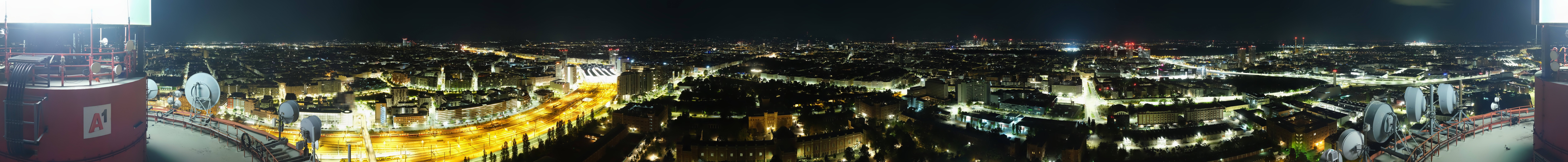 Archiv Foto Webcam Wien - Stadtpanorama