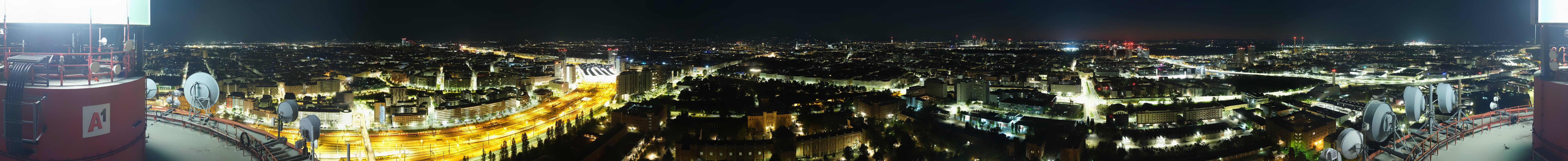 Archiv Foto Webcam Wien - Stadtpanorama