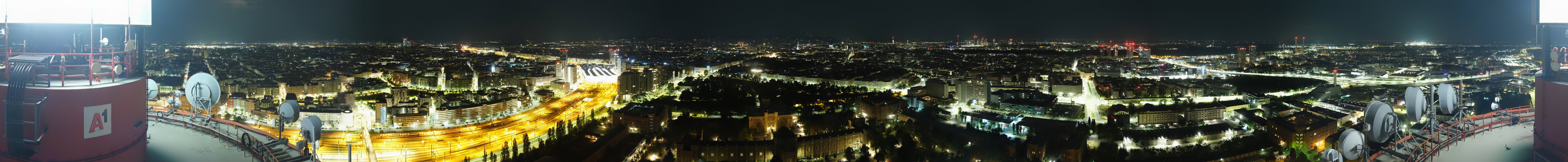 Archiv Foto Webcam Wien - Stadtpanorama