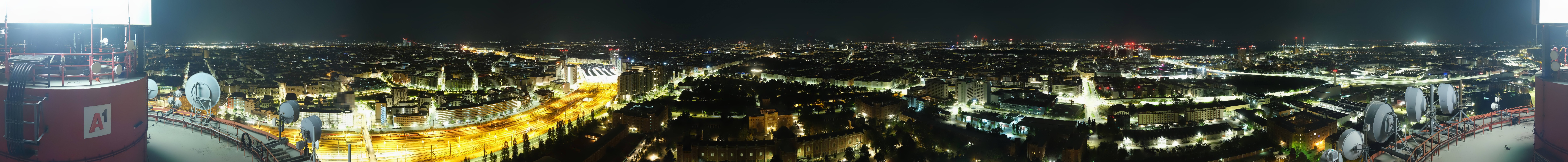 Archiv Foto Webcam Wien - Stadtpanorama