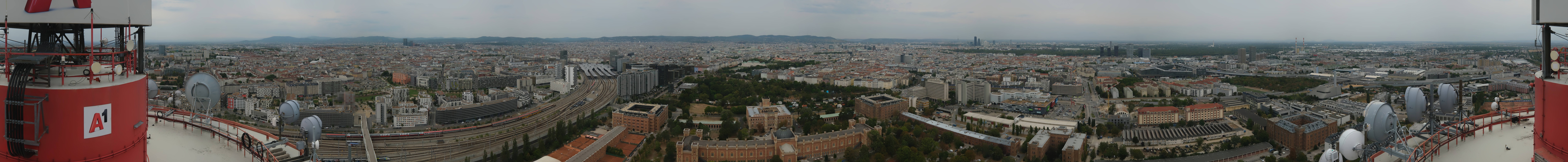 Archived image Webcam Vienna - View of the city