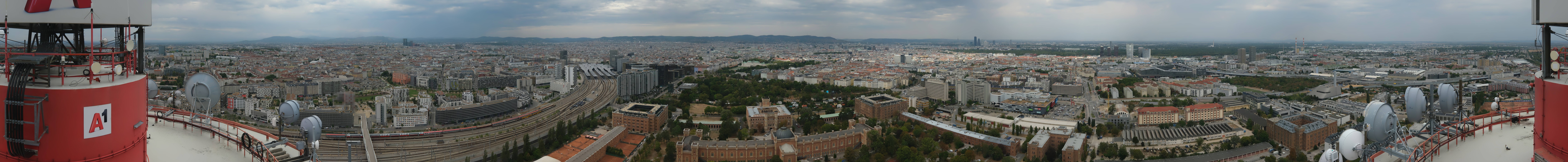 Archived image Webcam Vienna - View of the city