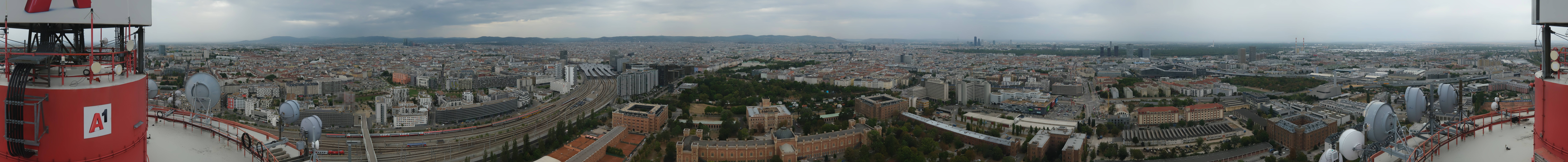 Archived image Webcam Vienna - View of the city