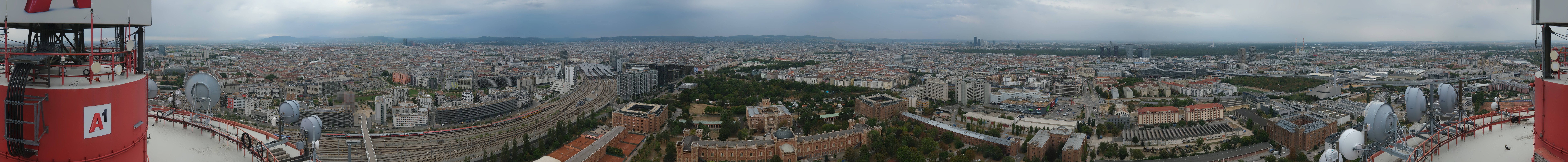 Archived image Webcam Vienna - View of the city