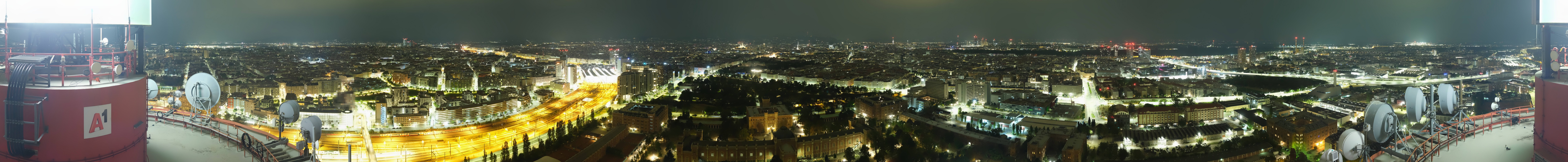 Archiv Foto Webcam Wien - Stadtpanorama