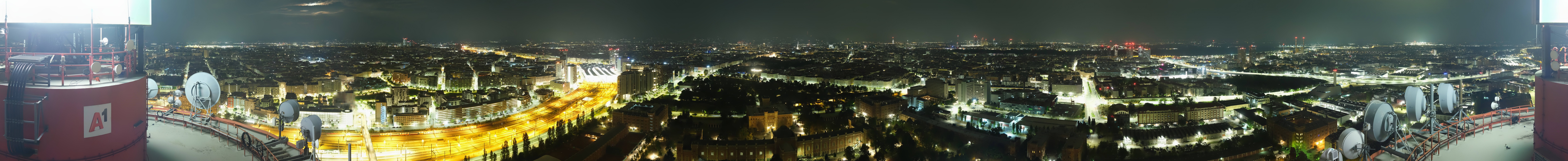 Archiv Foto Webcam Wien - Stadtpanorama
