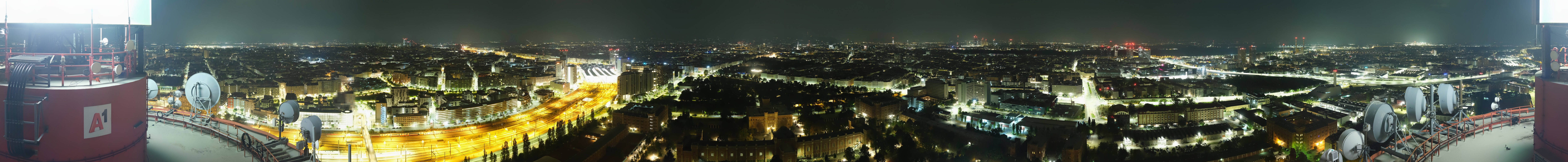 Archiv Foto Webcam Wien - Stadtpanorama