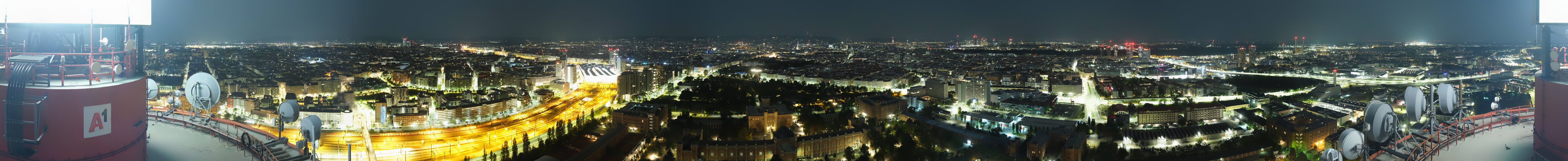 Archiv Foto Webcam Wien - Stadtpanorama