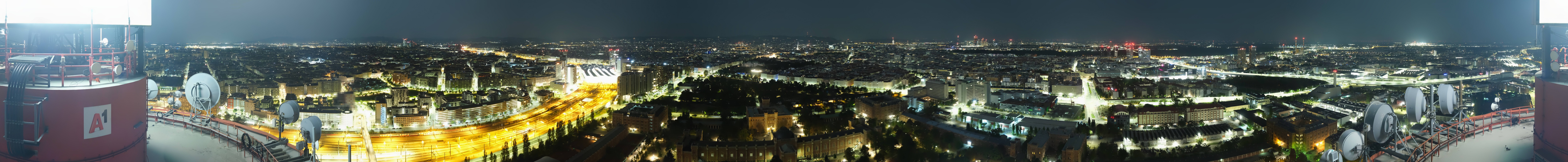 Archiv Foto Webcam Wien - Stadtpanorama