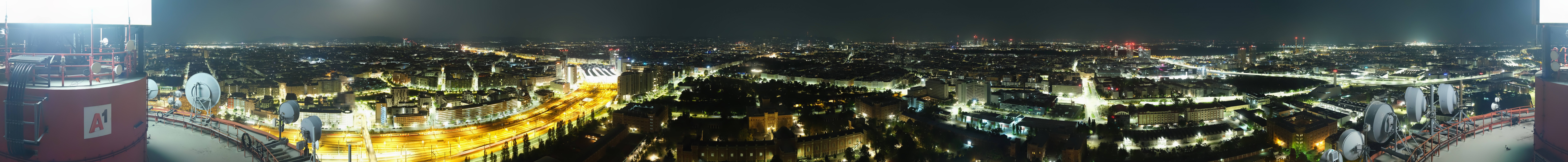 Archiv Foto Webcam Wien - Stadtpanorama