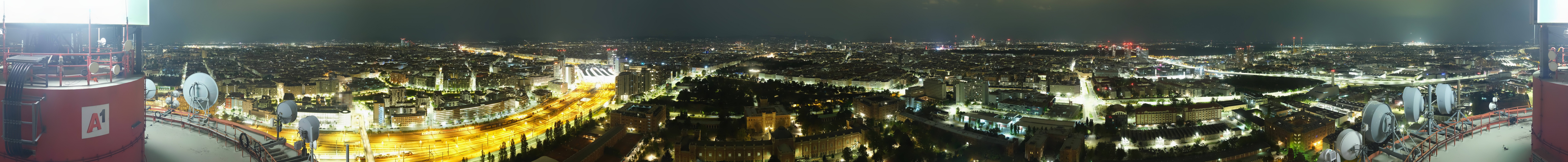 Archiv Foto Webcam Wien - Stadtpanorama