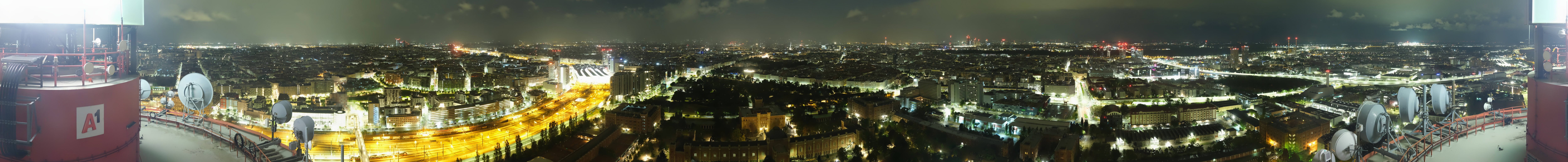 Archiv Foto Webcam Wien - Stadtpanorama