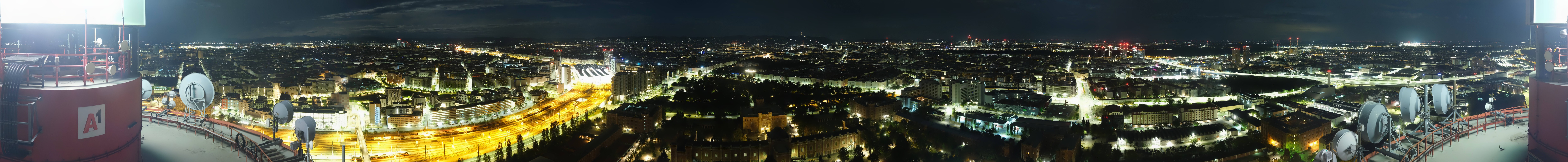 Archiv Foto Webcam Wien - Stadtpanorama