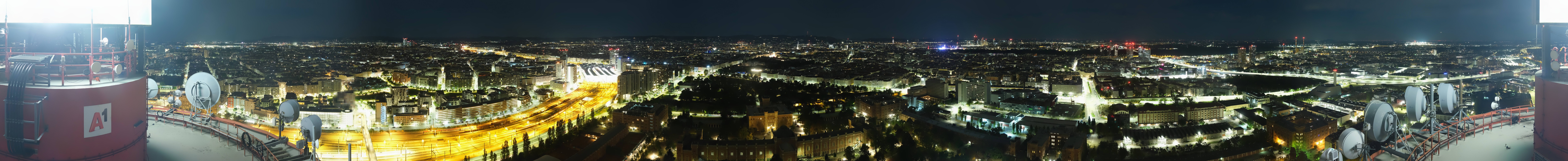 Archived image Webcam Vienna - View of the city