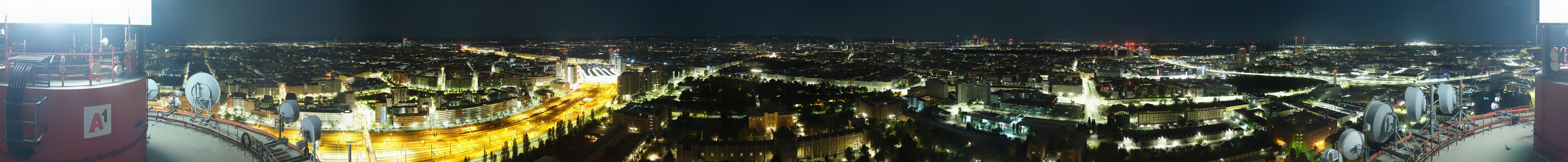 Archived image Webcam Vienna - View of the city