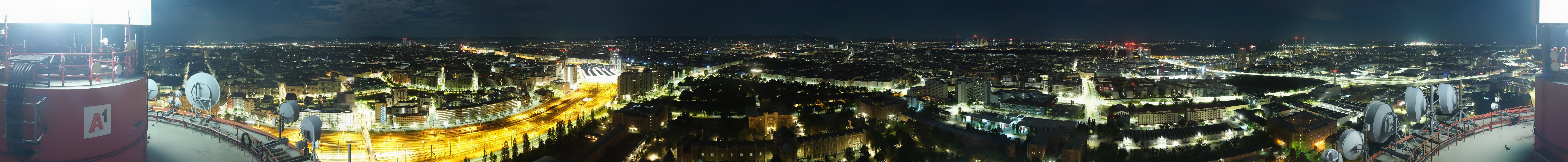 Archived image Webcam Vienna - View of the city