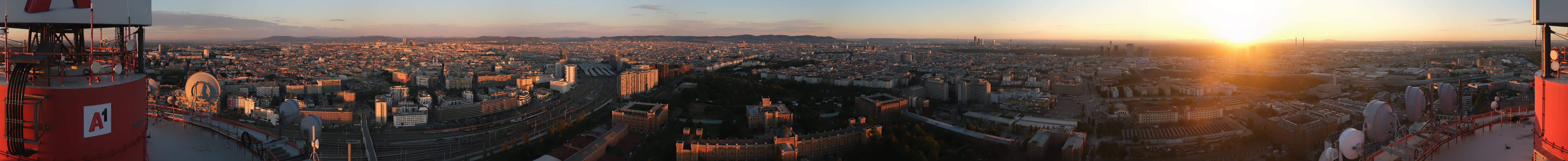 Archived image Webcam Vienna - View of the city