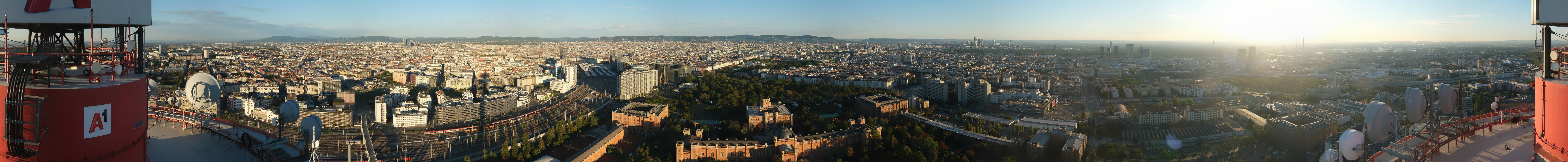 Archived image Webcam Vienna - View of the city