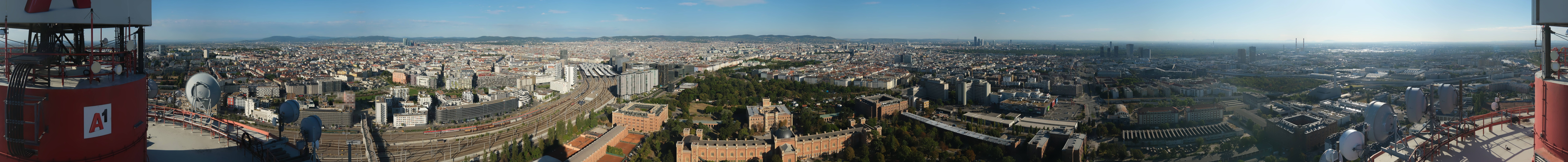 Archived image Webcam Vienna - View of the city