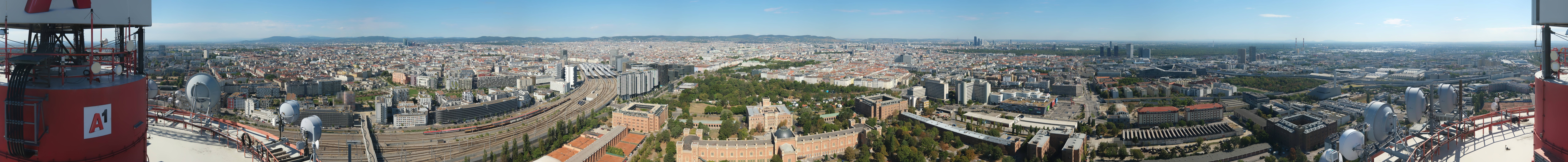 Archived image Webcam Vienna - View of the city