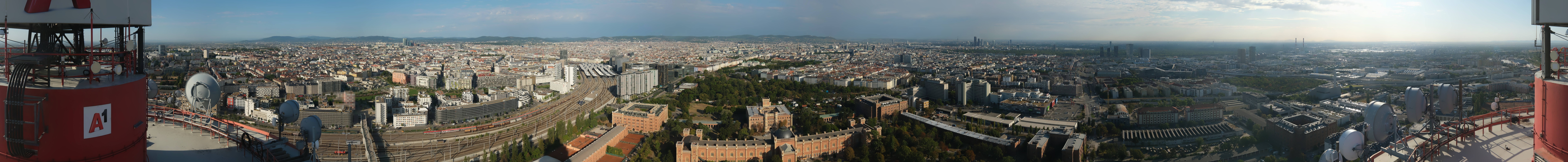 Archived image Webcam Vienna - View of the city