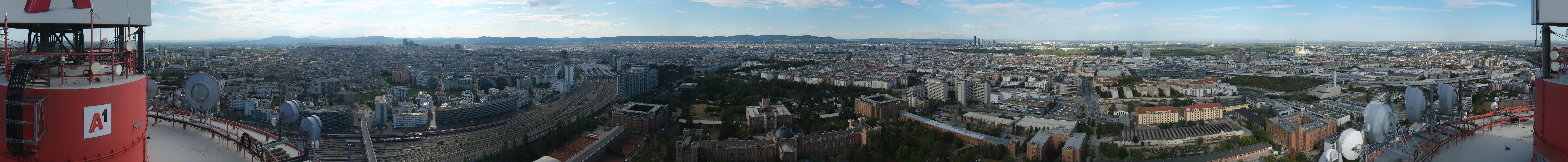 Archived image Webcam Vienna - View of the city